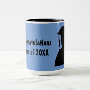 Tasse de remise des diplômes de la promotion 20XX