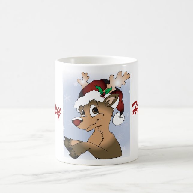 Tasse de renne de vacances (Centre)