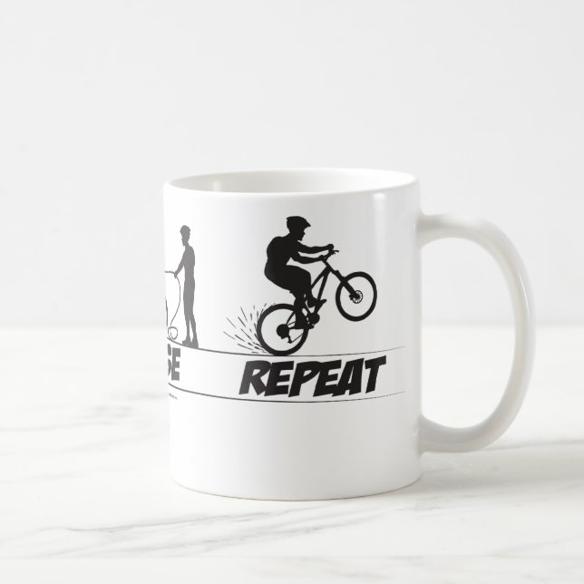 Tasse de répétition de rinçage de tour (Droite)