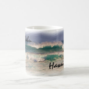 Tasse de ressacs d'Oahu Hawaï