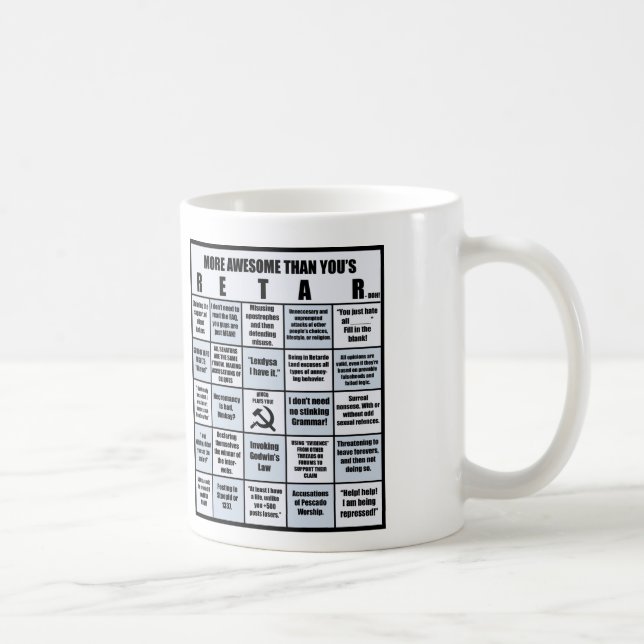 Tasse de RETAR-doh/FFS - customisée (Droite)
