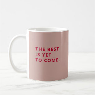 Tasse de retraite amusante jaune Le meilleur est à