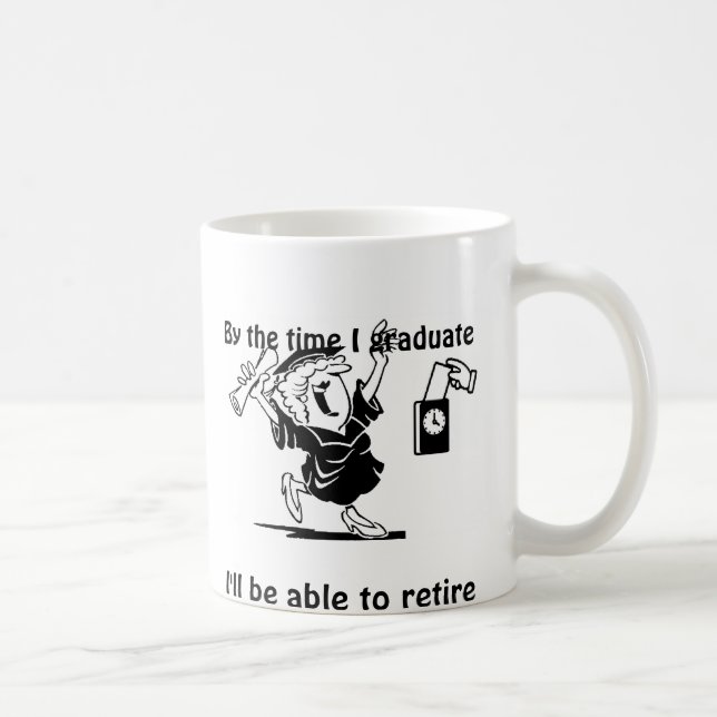 Tasse de retraite et de diplômé (Droite)