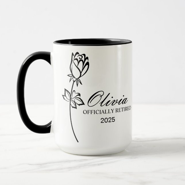 Tasse de retraite, Tasse de retraite joyeuse perso (Gauche)