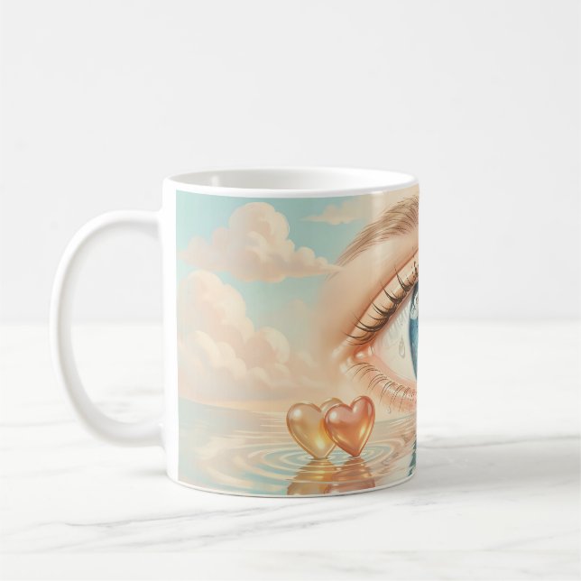 Tasse de rêve Voir avec le cœur (Gauche)