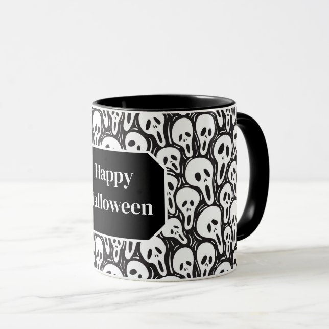 Tasse de revenant d'Halloween (Devant droit)