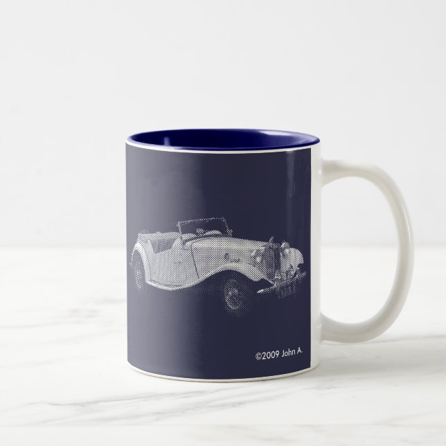 Tasse de roadster de la marque II de MG TD (Droit)