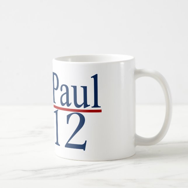 Tasse de Ron Paul 2012 (Droite)