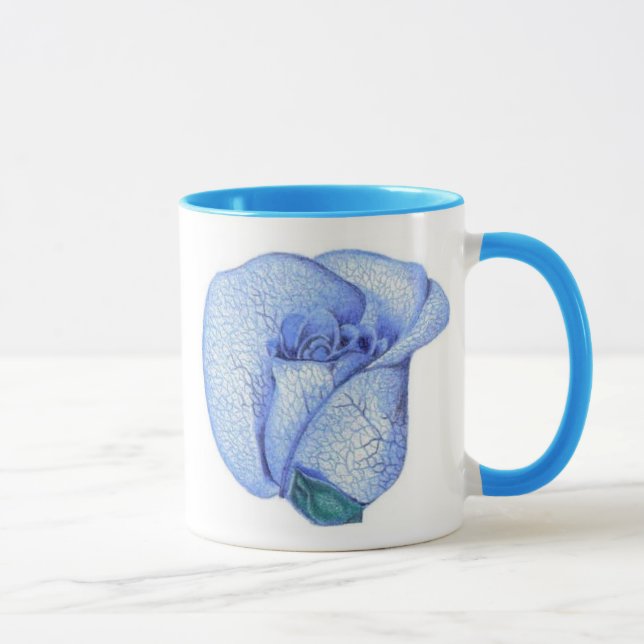 Tasse "de rose de bleu" (Droite)