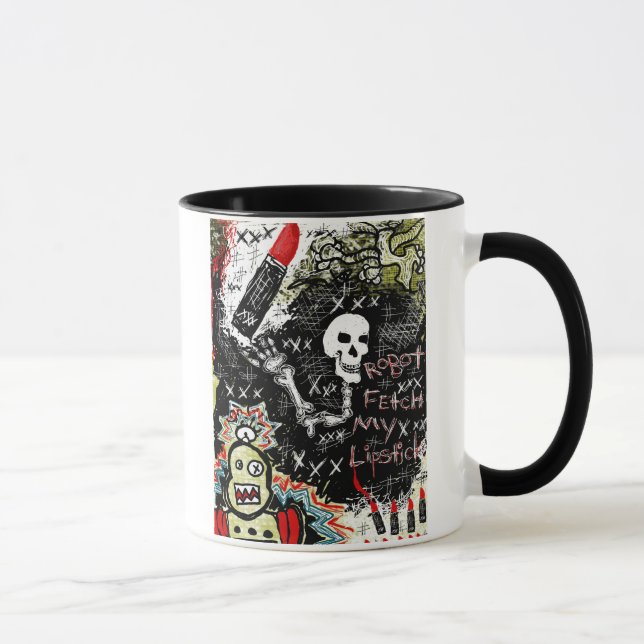 Tasse de rouge à lèvres de robot (Droite)