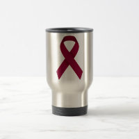 Tasse de ruban de conscience de Bourgogne pour la