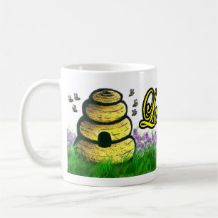 Tasse de ruche d'abeille