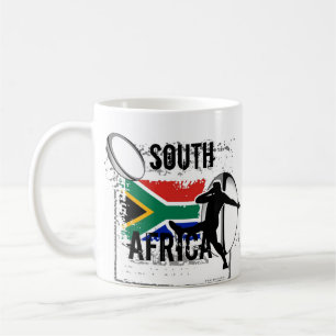 Tasse de rugby de l'Afrique du Sud