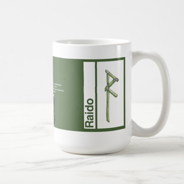Tasse de Rune : : Raido (Droite)