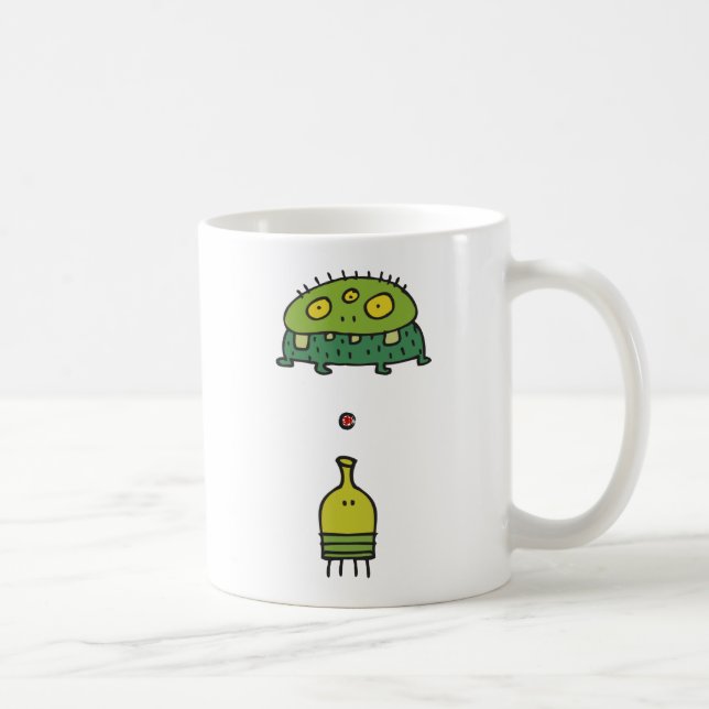 Tasse de saut de griffonnage (Droite)