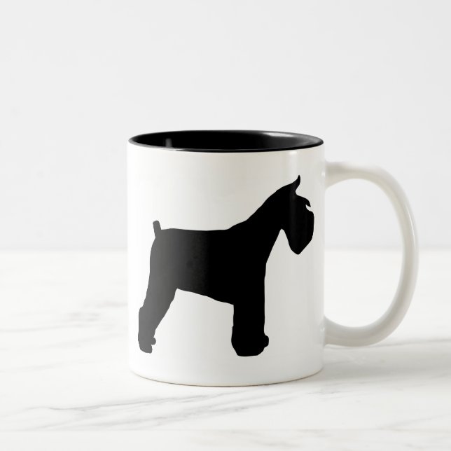 Tasse de Schnauzer (Droit)