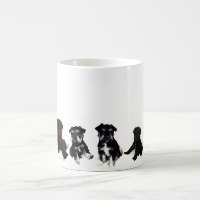 Tasse de Schnauzer miniature (Centre)