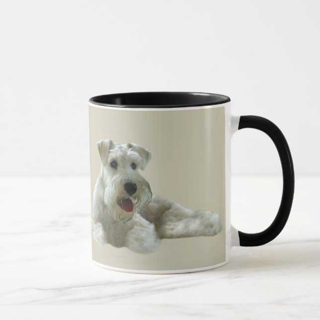 Tasse de Schnauzer miniature (Droite)