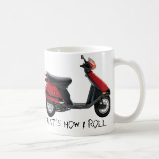 Tasse de scooter de joyeux anniversaire