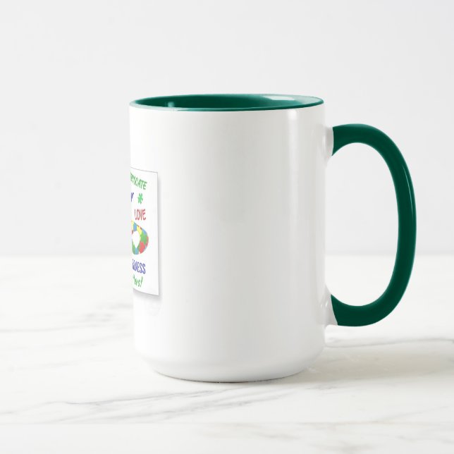 TASSE DE SENSIBILISATION SUR L'AUTISME (Droite)