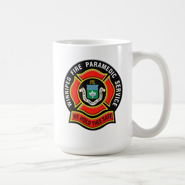 Tasse de service d'infirmier du feu de Winnipeg (Droite)