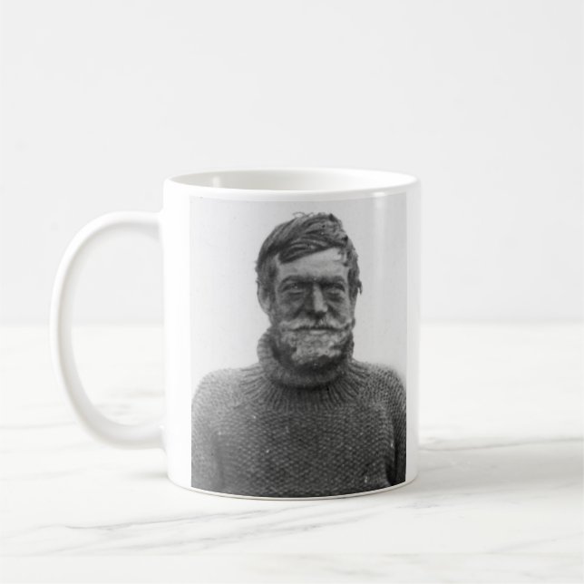 Tasse de Shackleton - décrivez et citation de (Gauche)