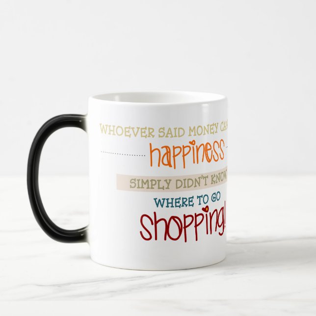 Tasse de Shopoholic (Gauche)