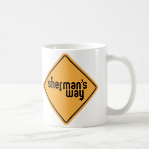 Tasse de "signe" de la manière de Sherman