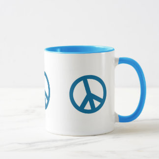 Tasse de signe de paix