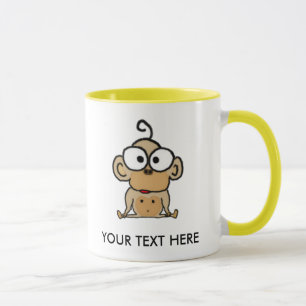 Tasse de singe de bébé
