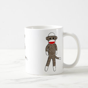 Tasse de singe de chaussette