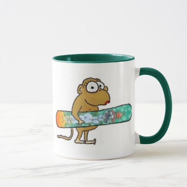 Tasse de singe de surf des neiges (Droite)