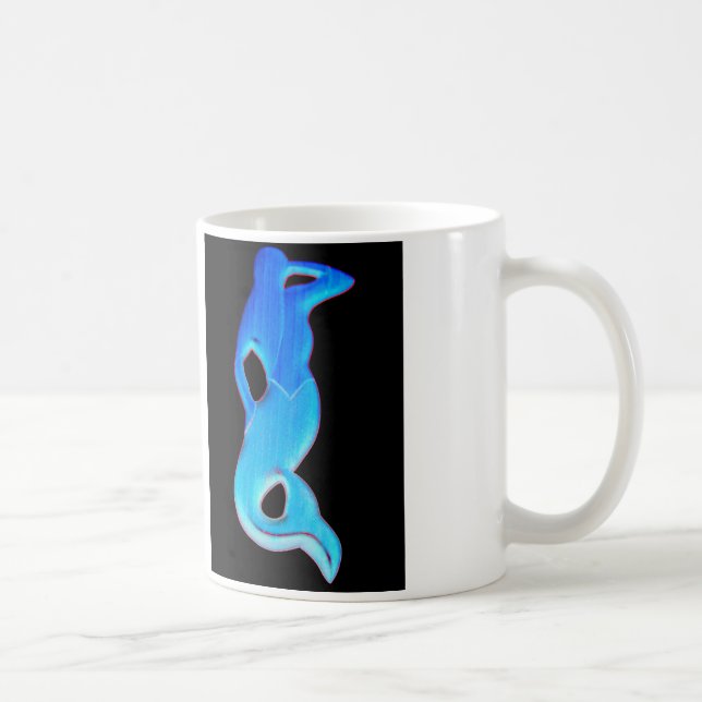 tasse de sirène bleue (Droite)