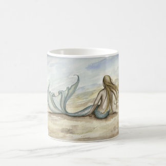 Tasse de sirène de bord de la mer de Camille