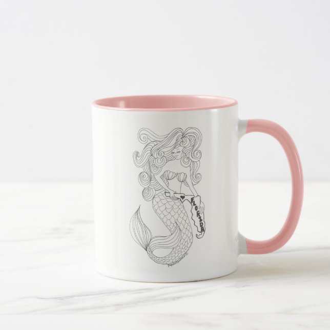 Tasse de sirène de la Floride (Droite)