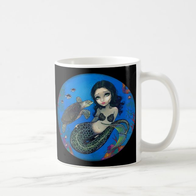 Tasse "de sirène de tortue de mer" (Droite)
