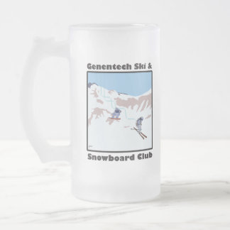 Tasse de ski de Genentech et de club de surf des