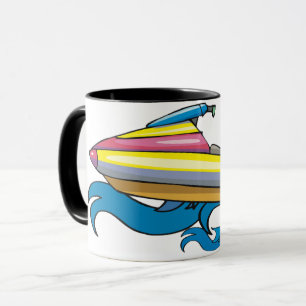 Tasse de ski de jet