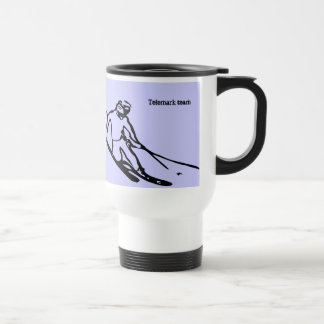 Tasse de skieur de Telemark