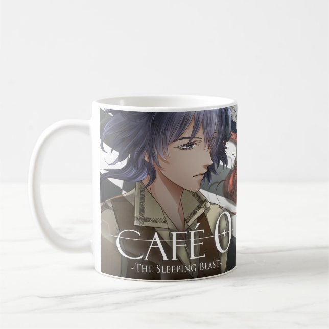 Tasse de sommeil Beast~ de ~The du CAFÉ 0 (Noir et (Gauche)
