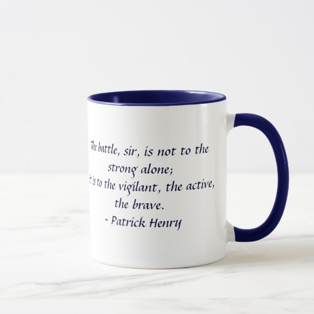 Tasse de sonnerie de citation de RevoluWear (Droite)