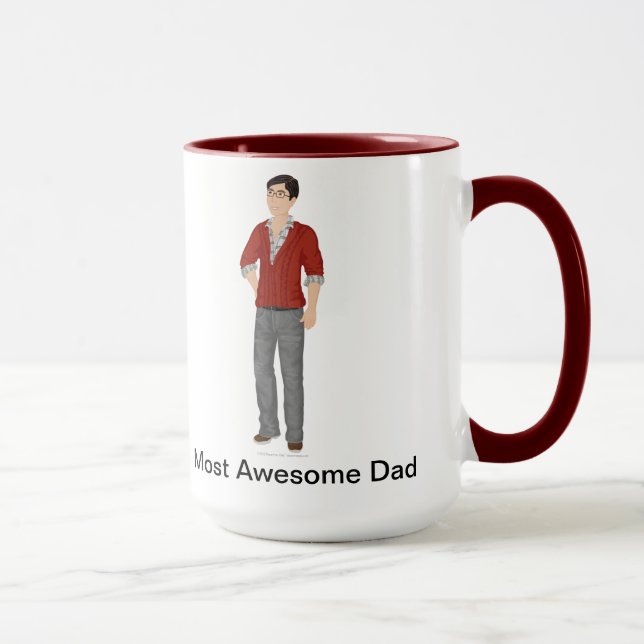 Tasse de sonnerie de DHG (15 onces) (Droite)