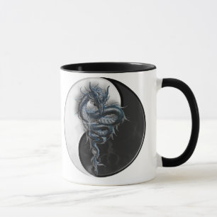 Tasse de sonnerie de dragon de Yin Yang