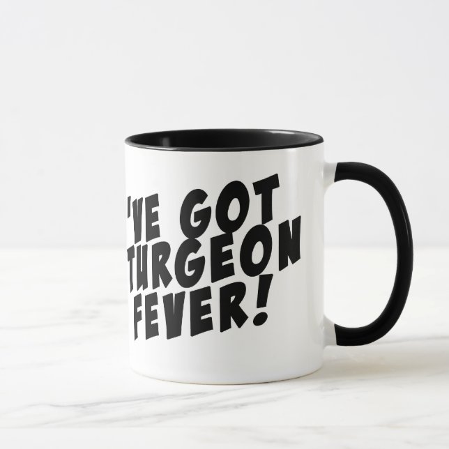 Tasse de sonnerie de fièvre d'esturgeon (Droite)