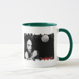Tasse de sonnerie de frontière affligée grande p
