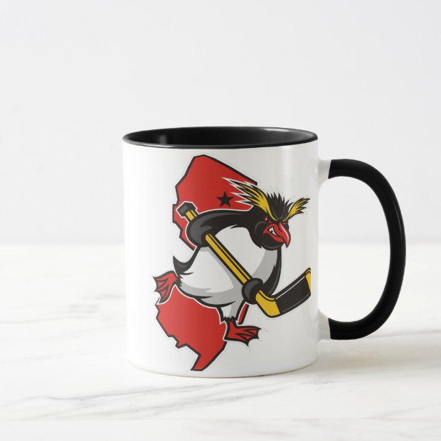 Tasse de sonnerie de pingouins du Jersey (Droite)