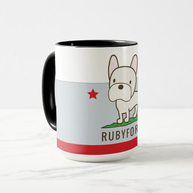 Tasse de sonnerie de Rubyfornia (Devant gauche)