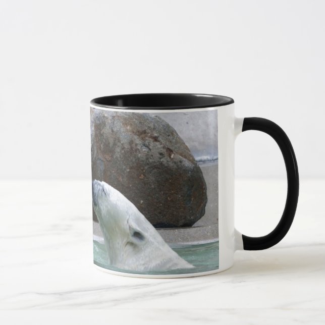 Tasse de sonnerie d'ours blanc (Droite)