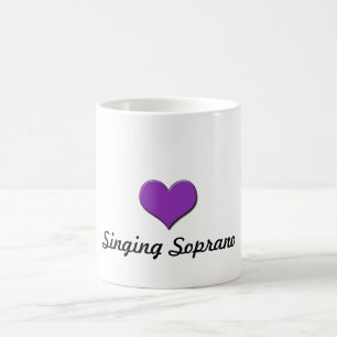 Tasse de soprano de chant