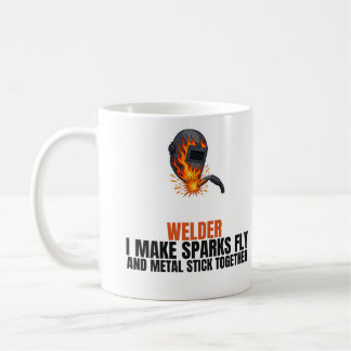 Tasse de Soudure Drôle Je Fais Voler des Étincelle